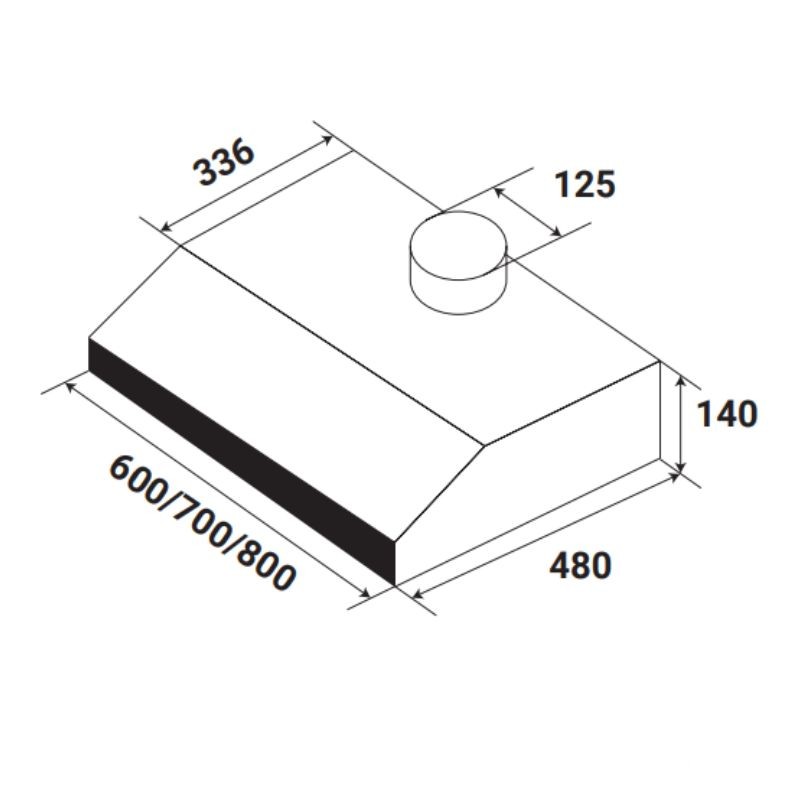 Máy hút mùi cổ điển KAFF KF-688I (2)