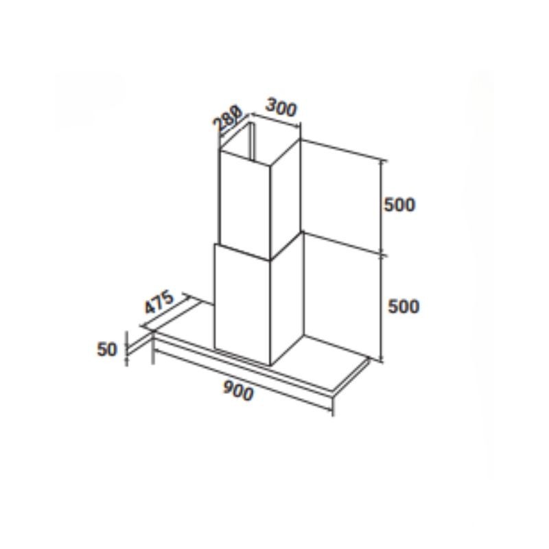 Máy hút mùi độc lập cao cấp KAFF KF-IS991GH (2)