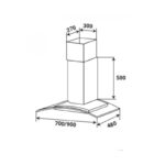 Máy hút mùi gắn tường cao cấp KAFF KF-GBT7007 (1)