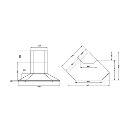 Máy hút mùi góc KAFF KF-CN700I (1)