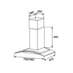 Máy hút mùi kính cong cao cấp KAFF KF-GB705 (1)