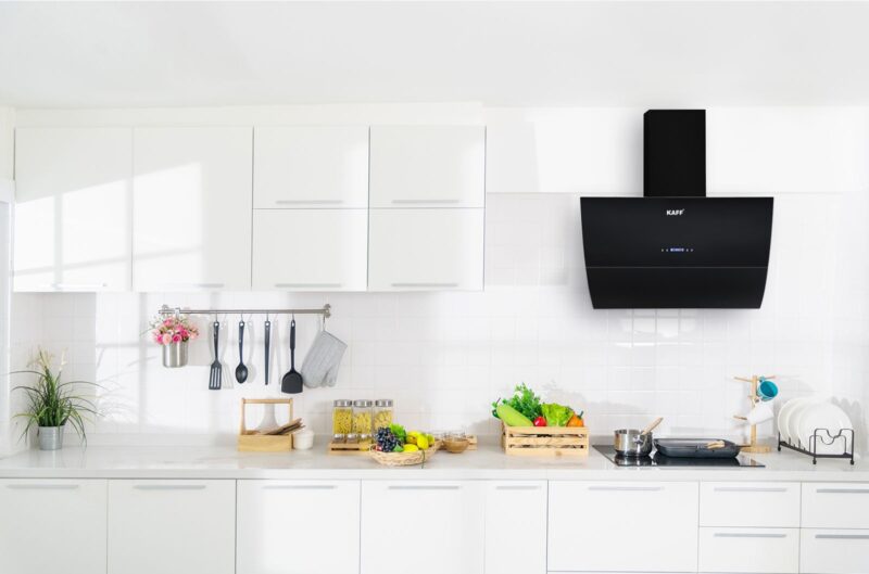 Máy hút mùi kính vút cong dạng TV KAFF KF-LUX-AT70H-BK(1)