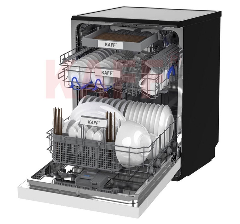 Máy rửa chén độc lập màu đen KAFF KF-SBL775B New Plus