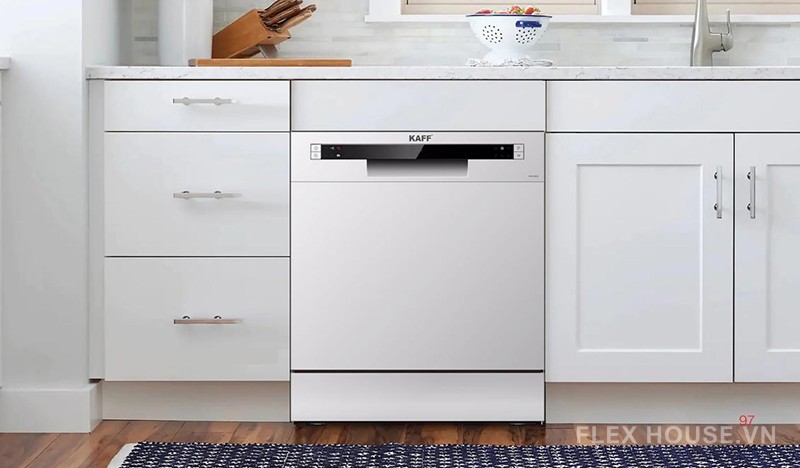 Máy rửa chén độc lập màu trắng KAFF KF-SW800 6
