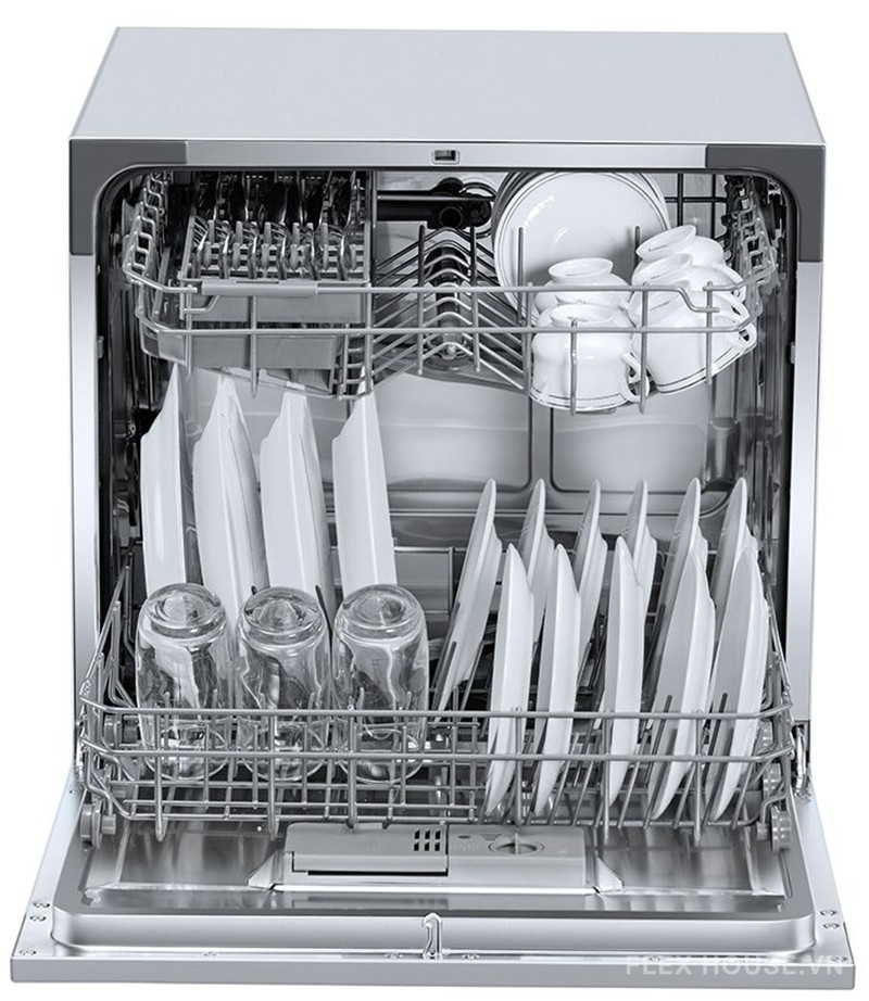 Máy rửa chén độc lập màu trắng KAFF KF-SW800 16