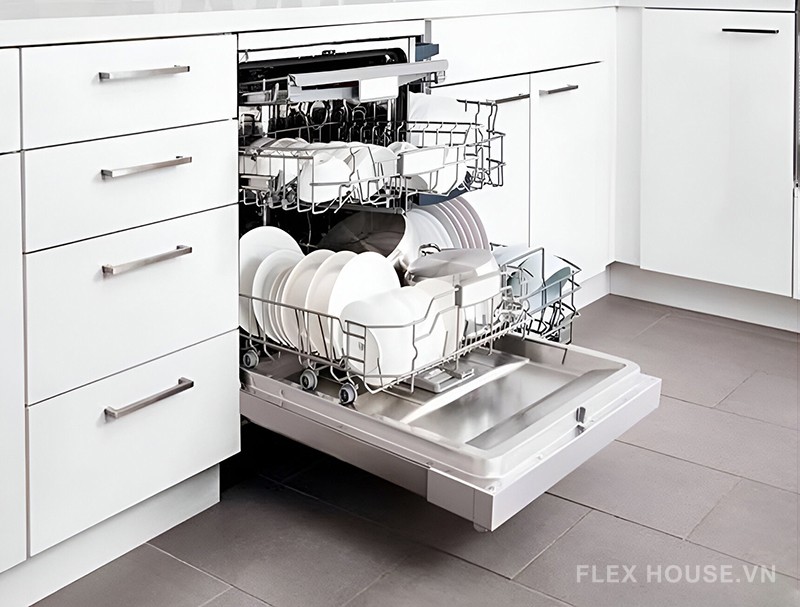 Máy rửa chén độc lập thân inox KAFF KF-CARYA1FXS 4