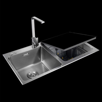 Máy rửa chén kết hợp bồn rửa KAFF KF-SWM6