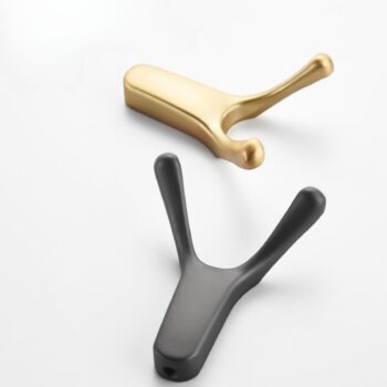Móc treo quần áo hợp kim kẽm hình sừng bò kiểu Âu HOOK131 (3)