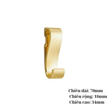 Móc treo quần áo hợp kim kẽm phong cách Âu HOOK115 giá tốt