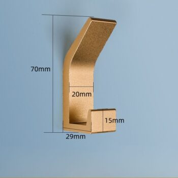 Móc treo quần áo hợp kim nhôm đơn giản hiện đại HOOK91 (4)