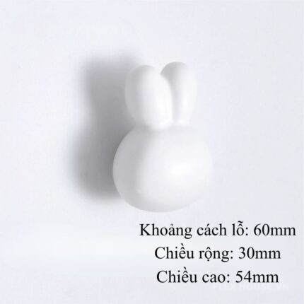 Núm tay nắm tủ gốm sứ decor phòng trẻ em G07363 (2)
