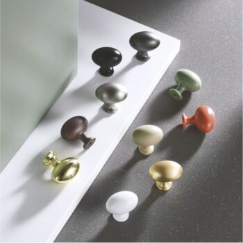 Núm tay nắm tủ hợp kim kẽm màu Morandi sang trọng A05466