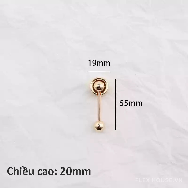 Núm tay nắm tủ mặt dây chuyền kiểu Âu OVLI F250 14