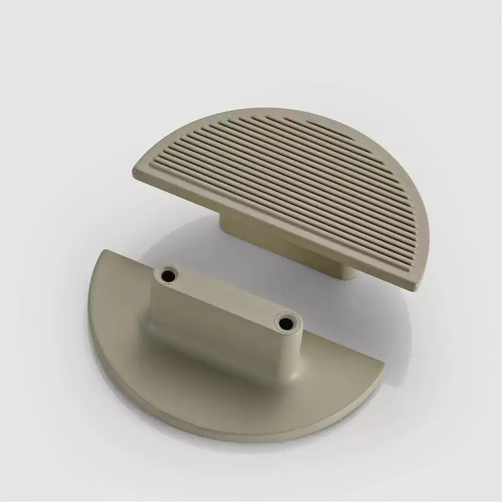 Tay nắm tủ bán nguyệt hợp kim vân sọc A05348 9