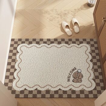 Thảm chùi chân hình Cozy Pup kiểu dáng vintage TJT3392
