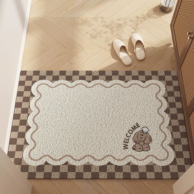 Thảm chùi chân hình Cozy Pup kiểu dáng vintage TJT3392 1 Thảm chùi chân hình Cozy Pup kiểu dáng vintage TJT3392