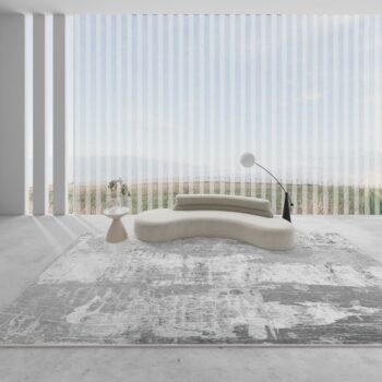 Thảm lót sàn decor phòng khách cao cấp chính hãng TJT8337-01