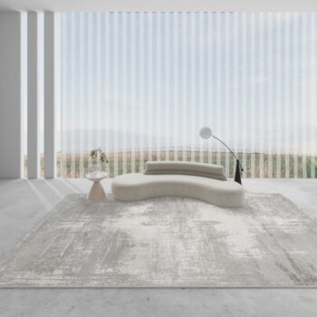 Thảm lót sàn decor phòng khách cao cấp chính hãng TJT8337-02
