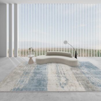 Thảm lót sàn decor phòng khách cao cấp chính hãng TJT8337-03