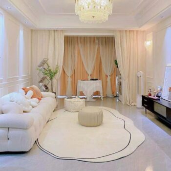 Thảm trải phòng khách phong cách Wabi-sabi TJT6585-01 (3)
