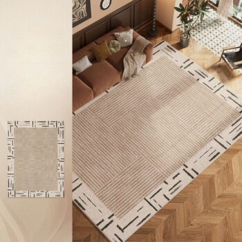 Thảm trải sàn chống thấm nước đơn giản hiện đại TJT6415-02