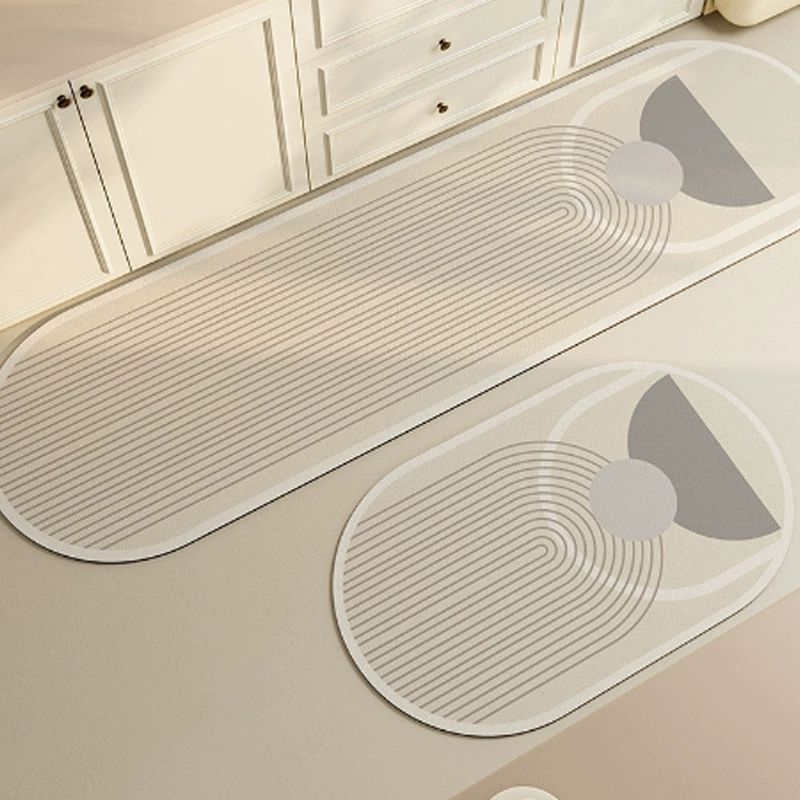Thảm trải sàn chống trượt kiểu oval độc đáo CZ8476 1 Thảm trải sàn chống trượt kiểu oval độc đáo CZ8476-02