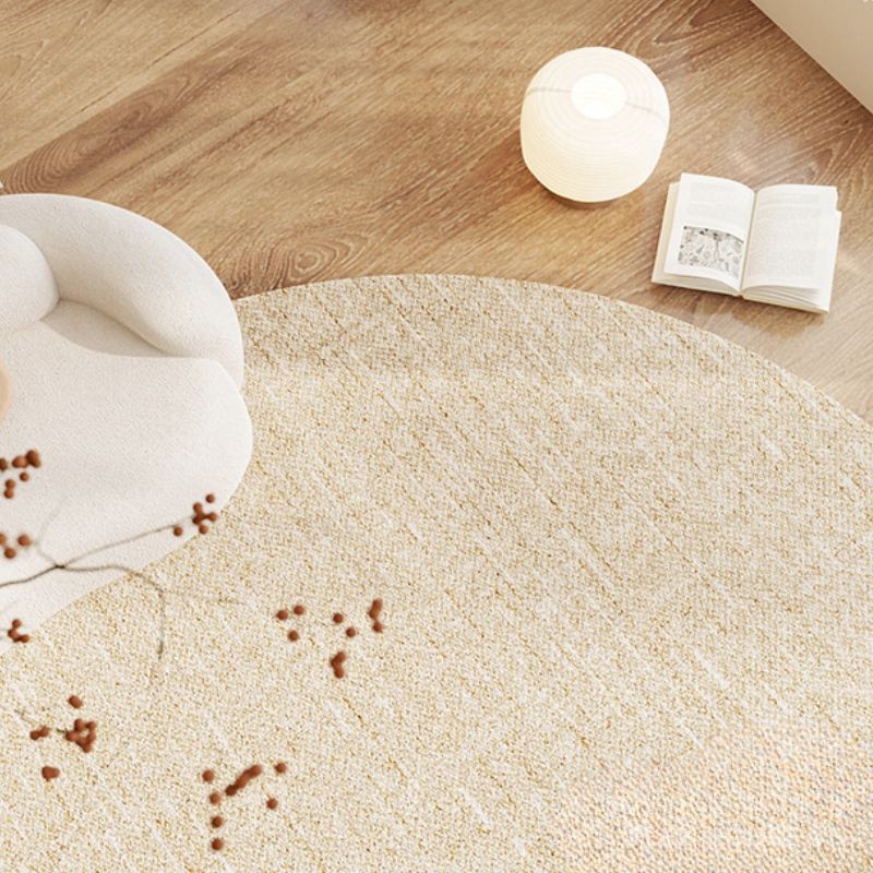 Thảm trải sàn tròn decor phòng phong cách Minimalist TJT3239-01 (1)