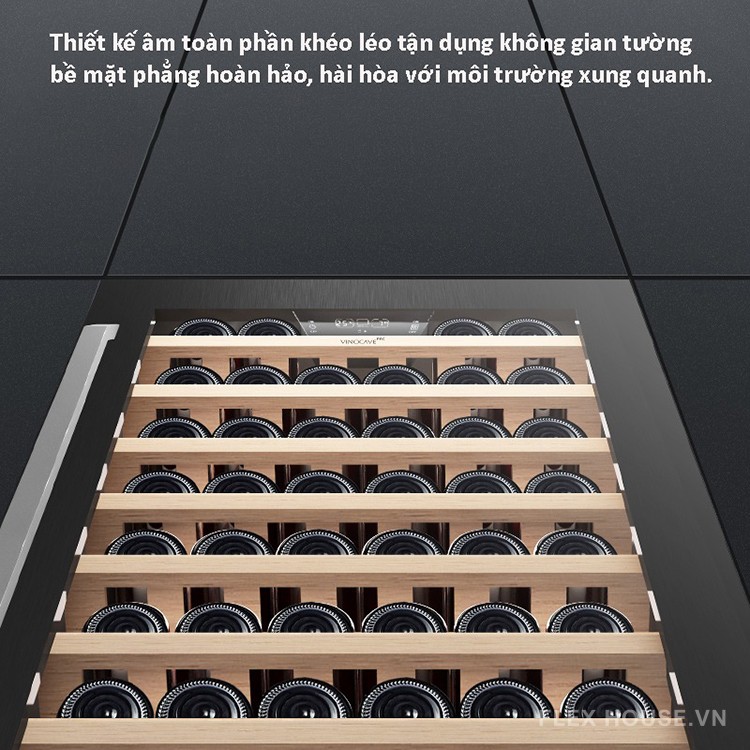 Tủ bảo quản rượu vang âm tủ 46 chai PRO130AWJ 9