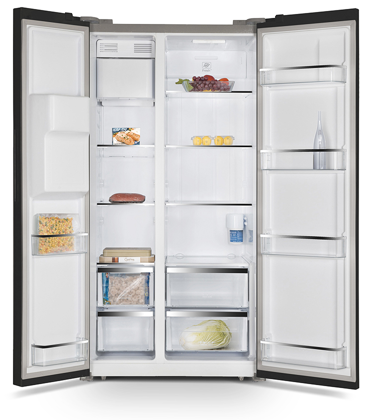 Tủ lạnh Side By Side mặt kính 2 cánh KAFF KF-SBS600GLASS 11