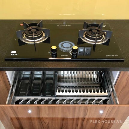 Bếp gas âm mặt kính cao cấp KAFF KF-670