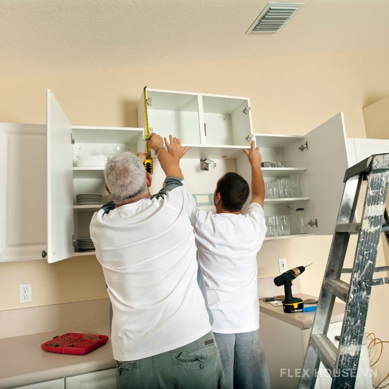 Cách lắp kệ bếp đa năng đơn giản tại nhà