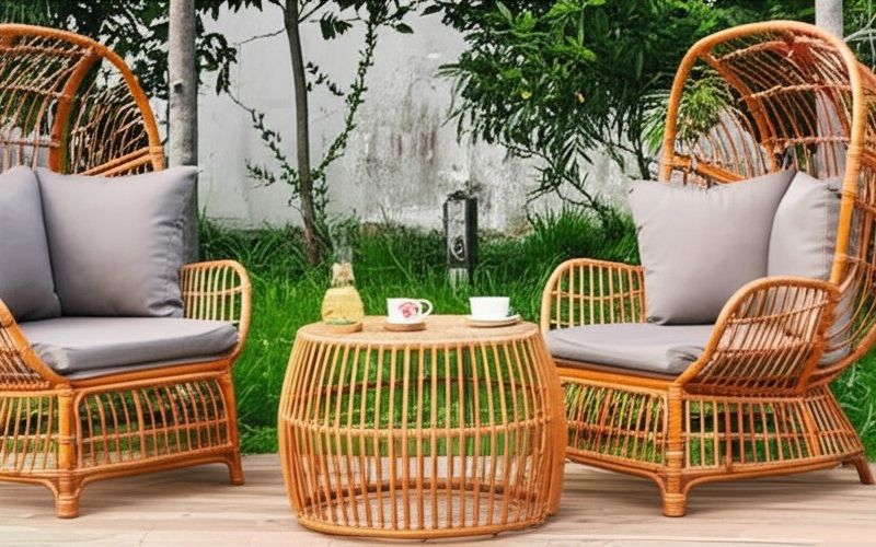 Setup Homestay Với Ghế Nhựa Giả Mây Thư Giãn Cực Chill 18 tận hưởng thiên nhiên cùng ghế nhựa giả mây thư giãn