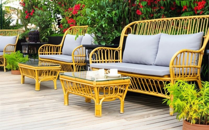 Setup Homestay Với Ghế Nhựa Giả Mây Thư Giãn Cực Chill 4 thiết kế homestay sử dụng ghế nhựa giả mây thư giãn
