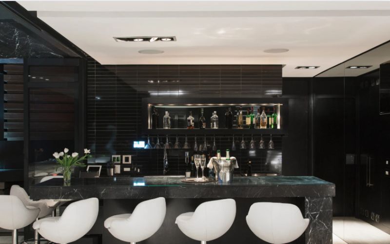 Bảng Kích Thước Ghế Quầy Bar Tiêu Chuẩn Cho Mọi Không Gian 4 Bảng kích thước ghế quầy bar theo chiều cao quầy