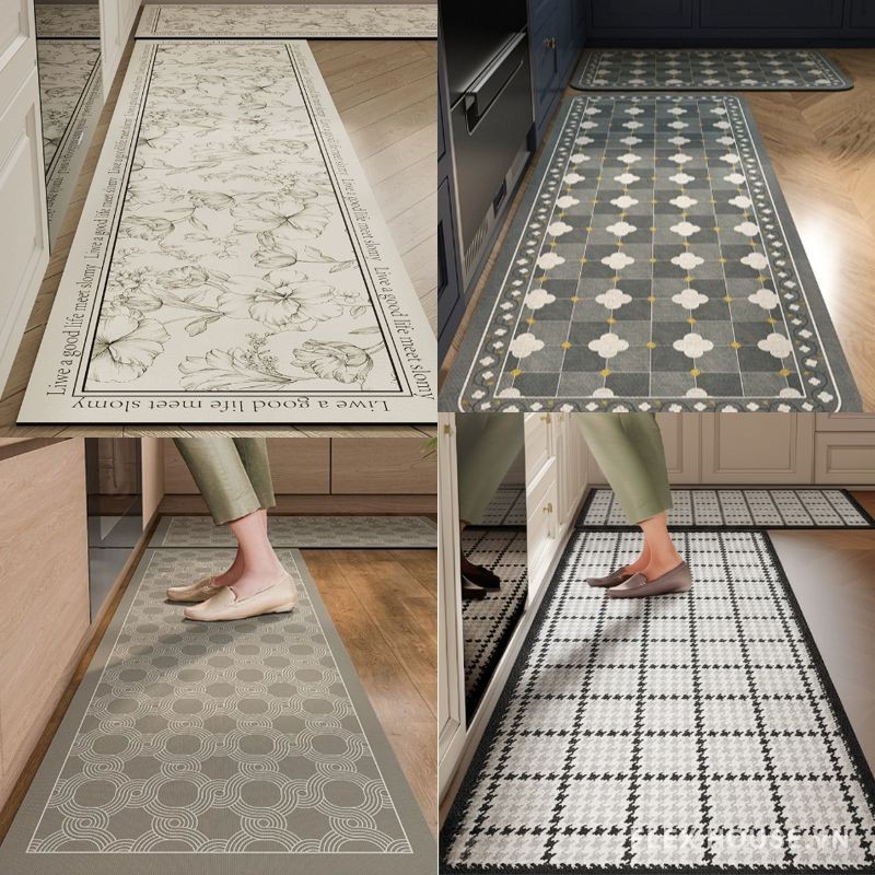 Thảm lót sàn bếp chống trơn trượt hoa văn tinh tế CZ8712 (3)
