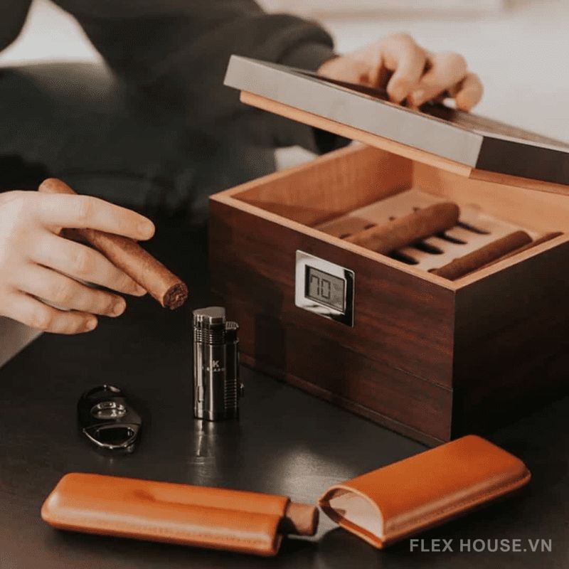 Tủ xì gà cao cấp dành cho người sành