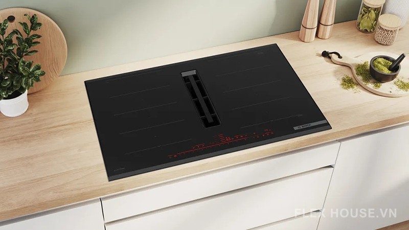 Bếp từ 4 vùng nấu kết hợp hút mùi Bosch HMH.PXX895D66E 8