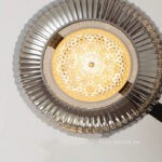 Đèn LED trần nhiều bóng thân đồng Ý cao cấp ZHM873-2