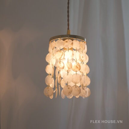 Đèn thả trần pha lê bằng đồng phong cách Nhật Bản cổ điển DG219