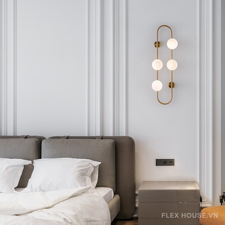 Đèn gắn tường decor hình ghim cài sáng tạo MLU200 18