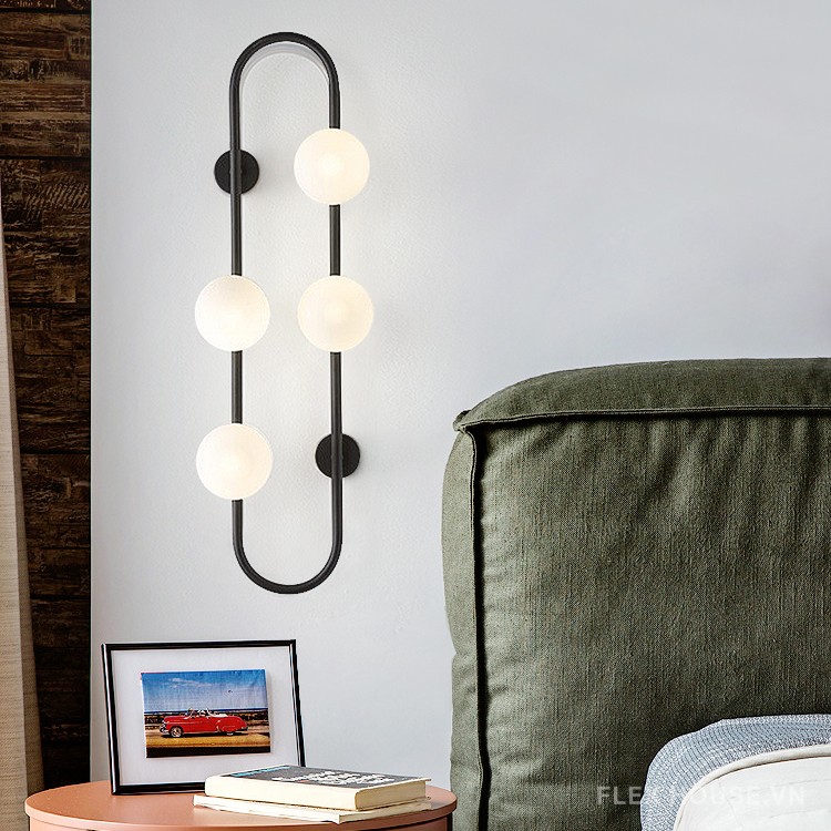 Đèn gắn tường decor hình ghim cài sáng tạo MLU200 19