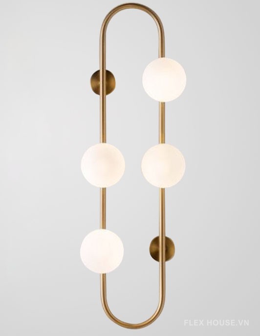 Đèn gắn tường decor hình ghim cài sáng tạo MLU200 8