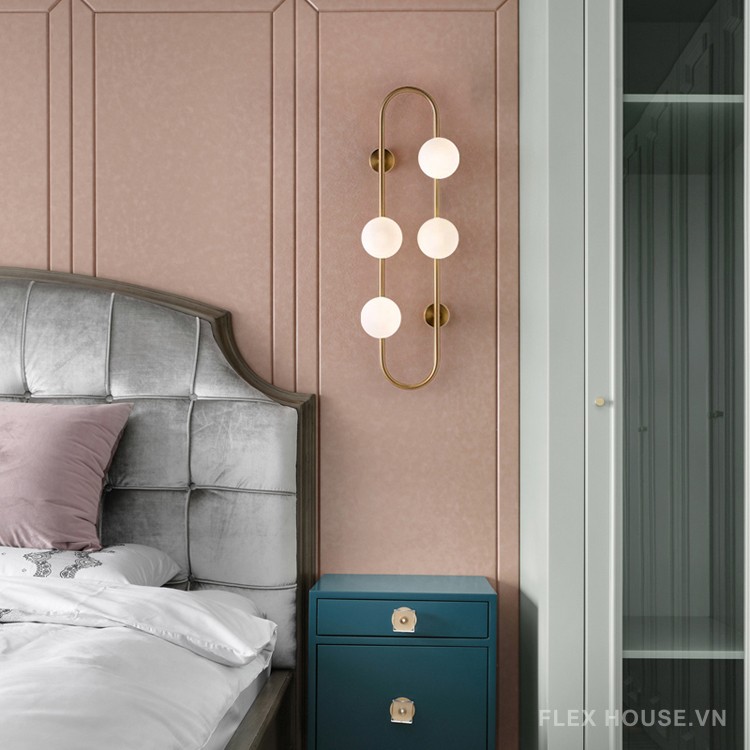 Đèn gắn tường decor hình ghim cài sáng tạo MLU200 15