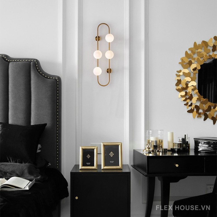 Đèn gắn tường decor hình ghim cài sáng tạo MLU200 16
