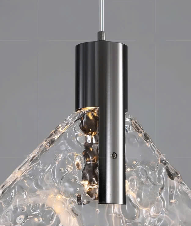 Đèn Led thả trần decor băng tuyết sang trọng kiểu Pháp JG001 6
