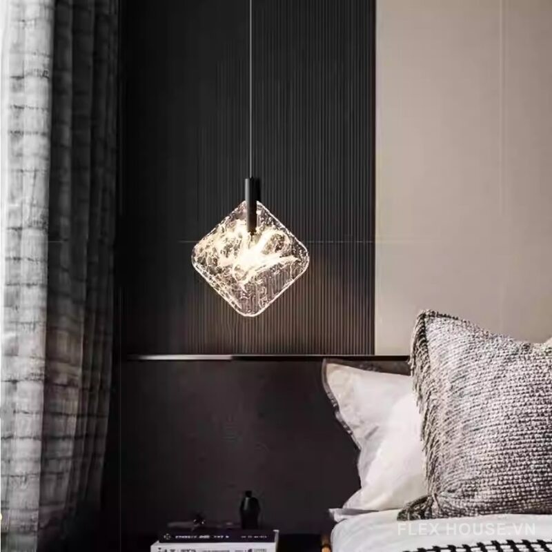 Đèn Led thả trần decor băng tuyết sang trọng kiểu Pháp JG001 1