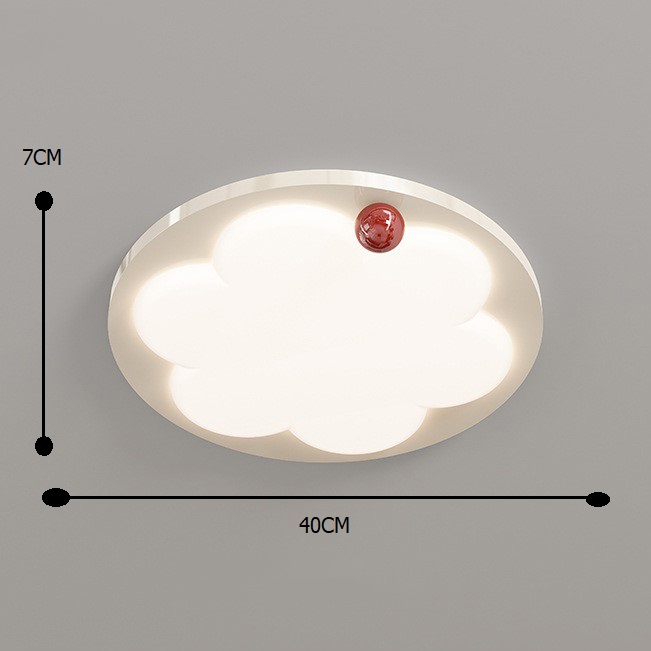 Đèn ốp trần decor phòng ngủ dễ thương kiểu Ý DG443 12
