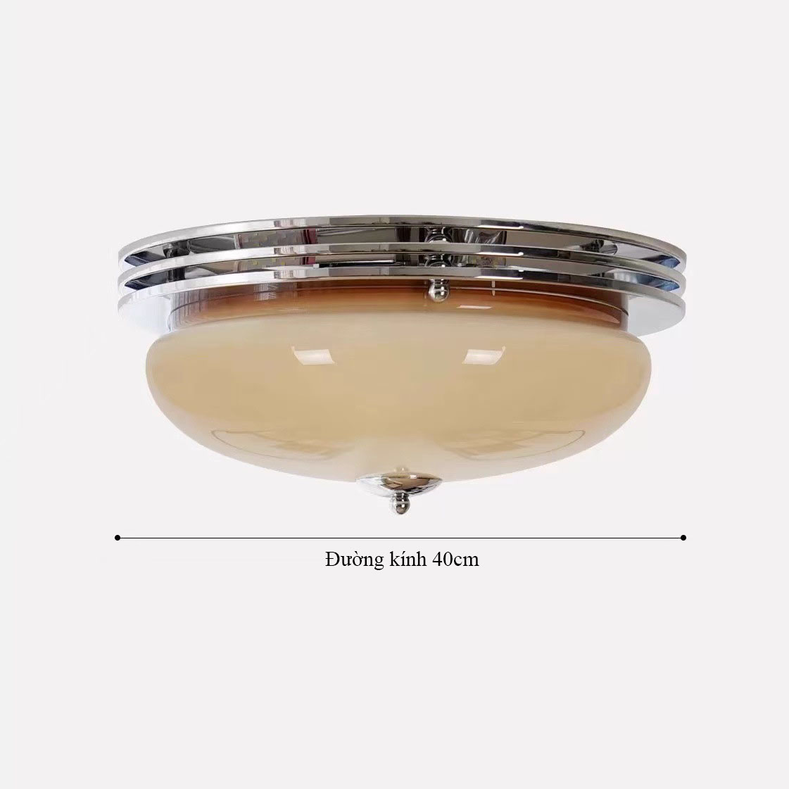 Đèn ốp trần decor quả trứng thủy tinh Bauhaus retro DG2238 11