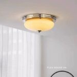 Đèn ốp trần decor quả trứng thủy tinh Bauhaus retro DG2238 - bìa