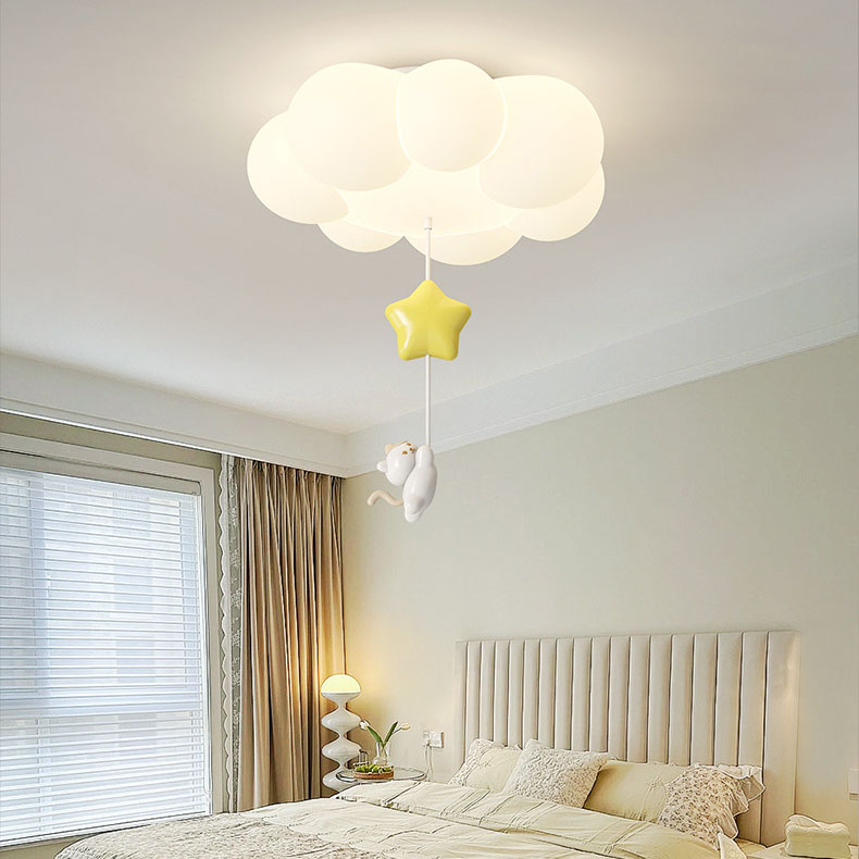 Đèn phòng ngủ decor đám mây phong cách hoạt hình DG261 12